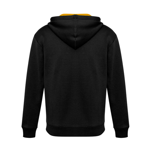 Renegade Hoodies Black Gold Silver Back